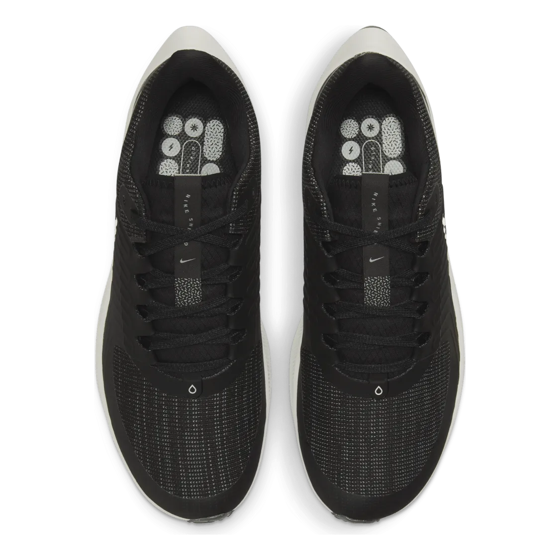 Air Zoom Pegasus 38 Shield Wom Black/platinum Tint-dk Smoke G