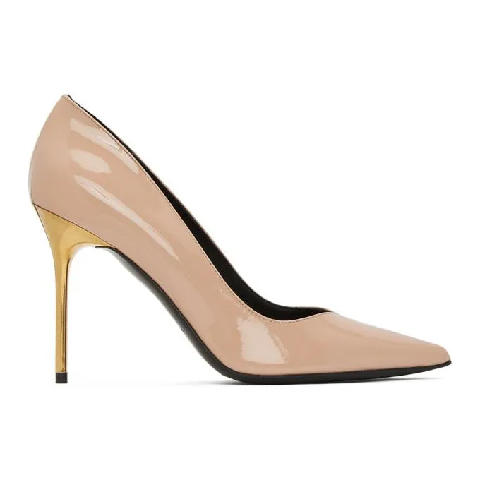 Balmain Pink Patent Ruby Heels