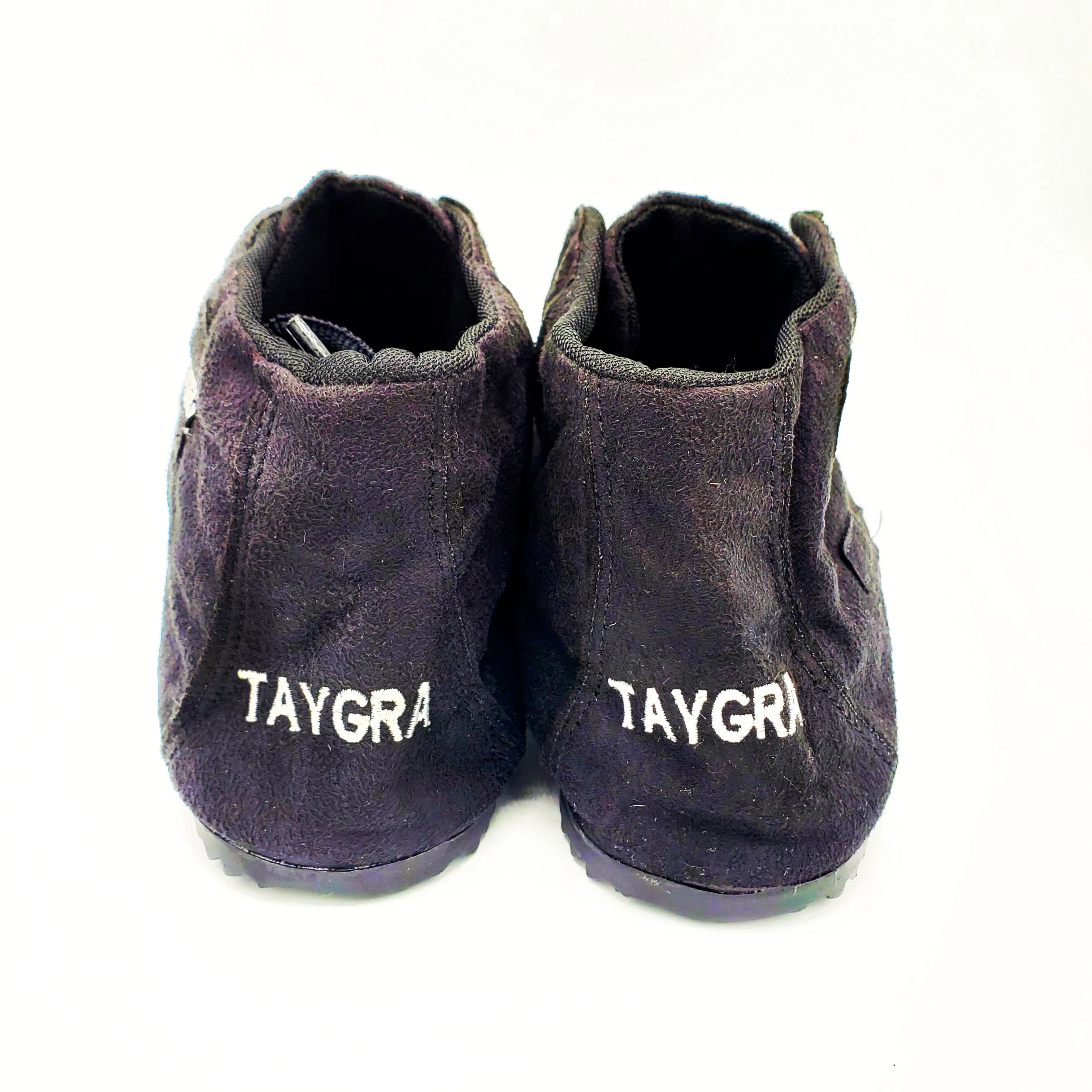 Black Vegan Suede High-top TAYGRA