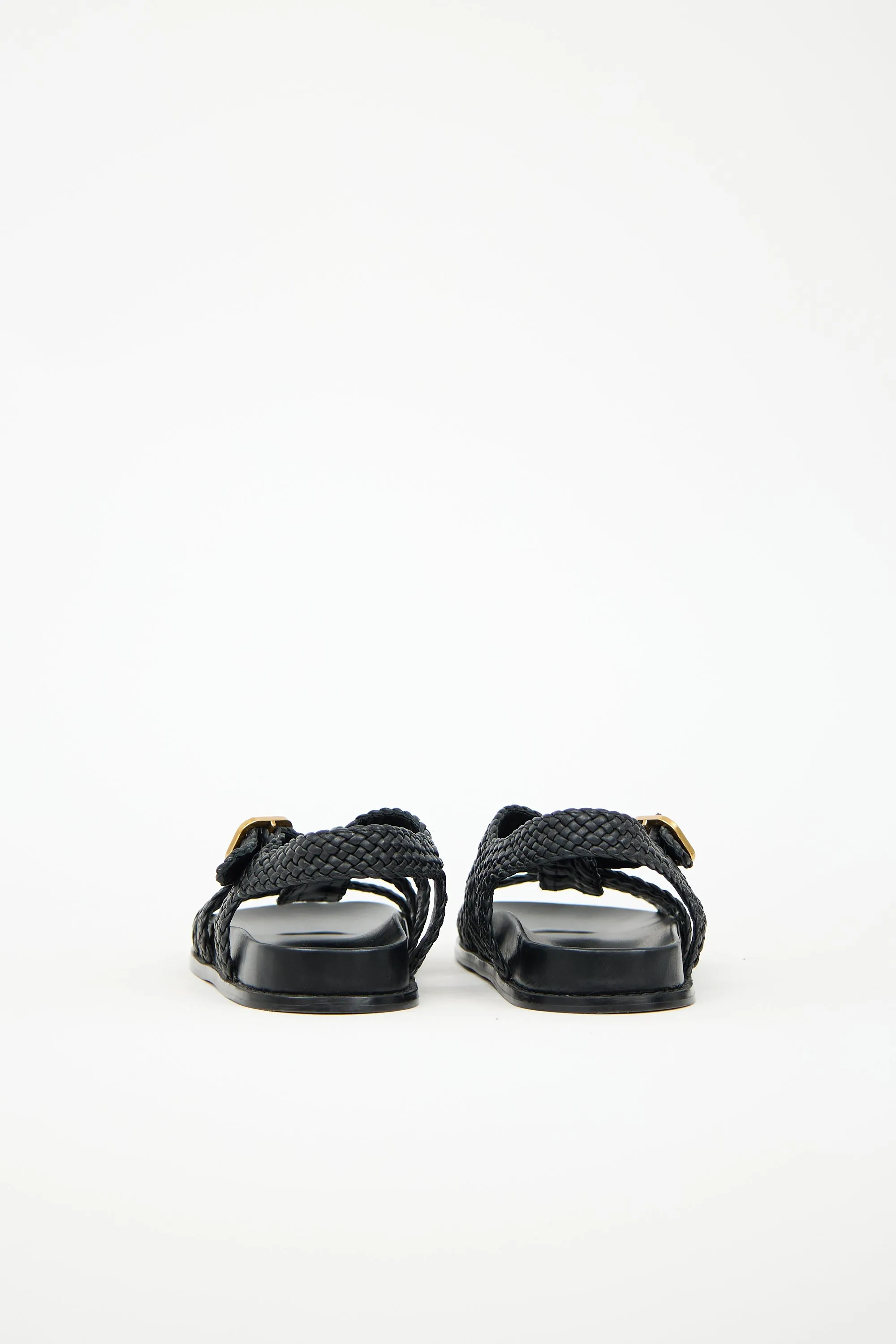 Braided Leather Fisherman Sandal