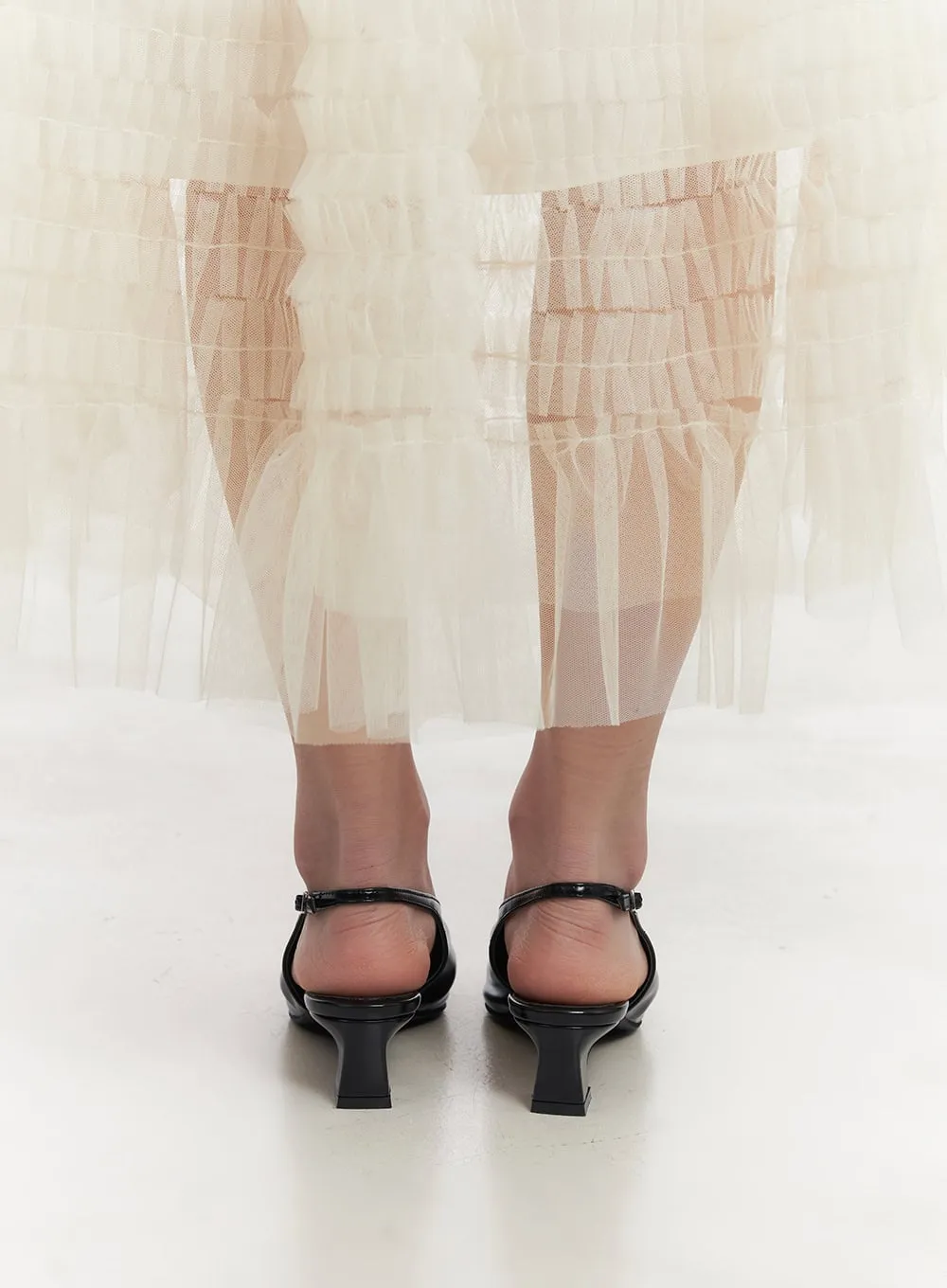 Buckle Faux-Leather Pumps IM528