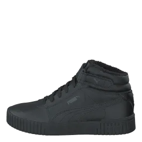 Carina 2.0 Mid Wtr Jr Puma Black-puma Black-dark Sha