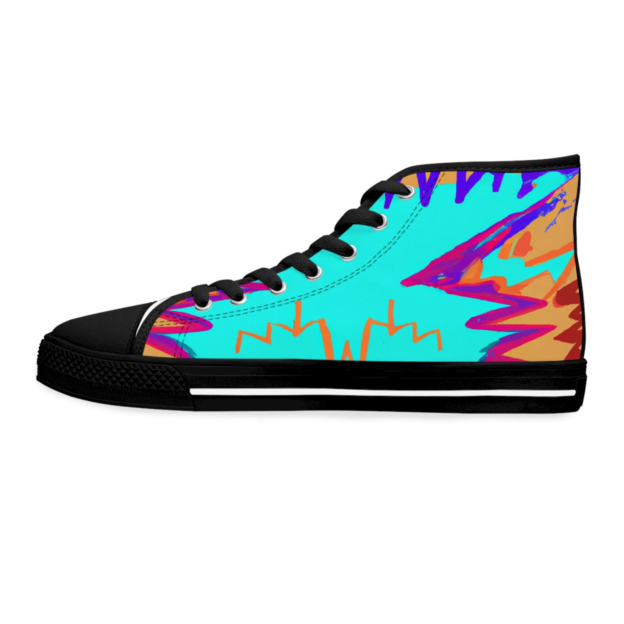 Flamboyant Flossy - high top