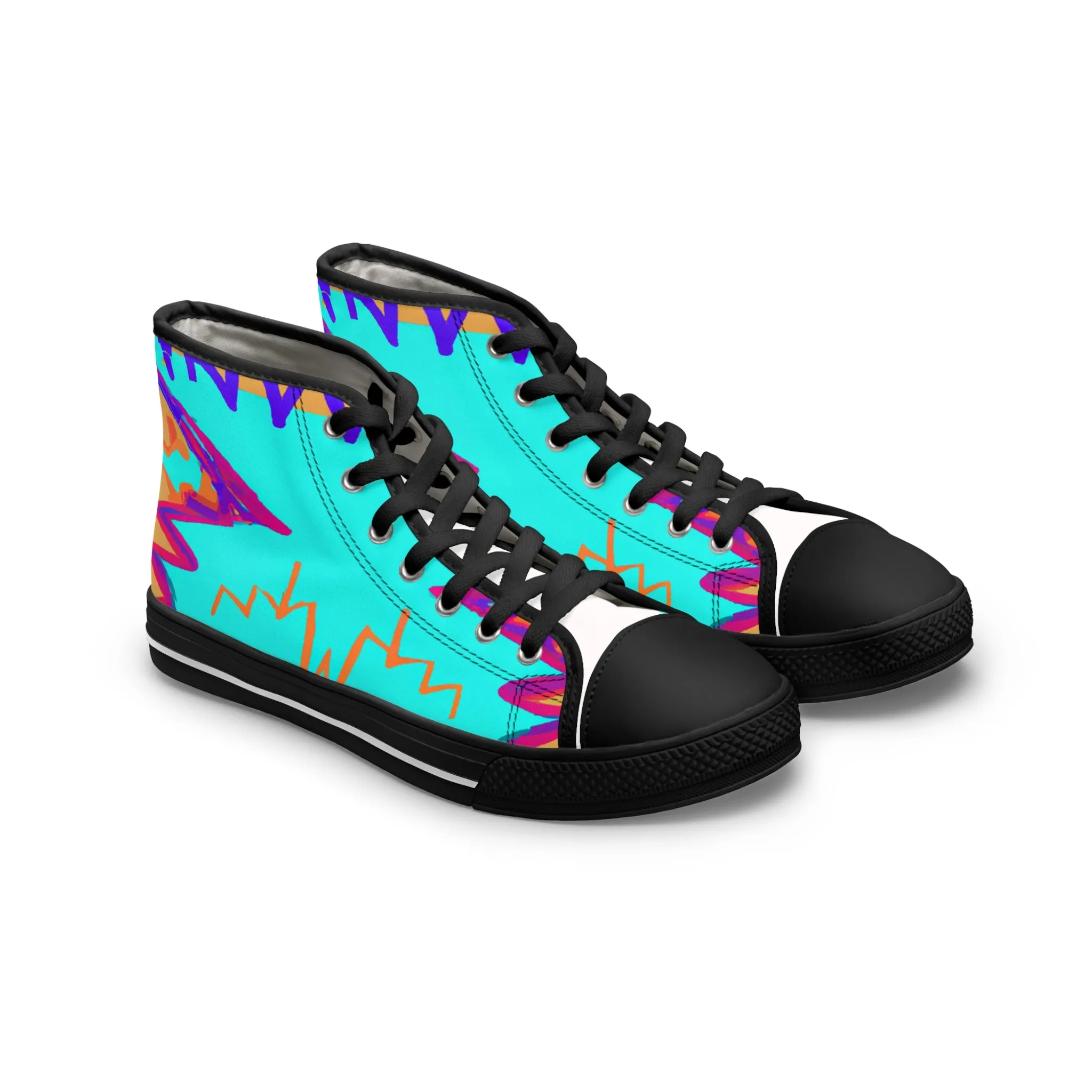 Flamboyant Flossy - high top