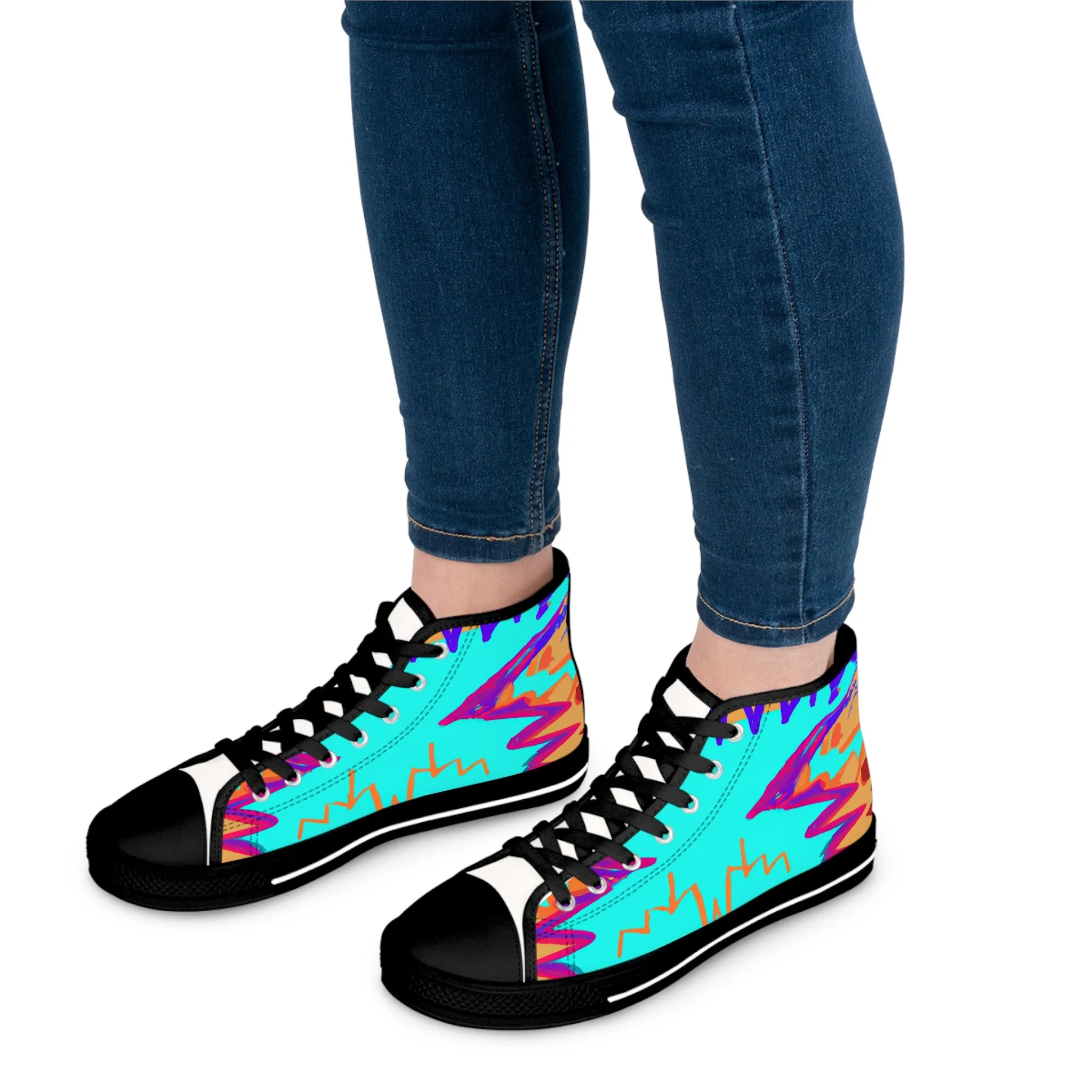 Flamboyant Flossy - high top