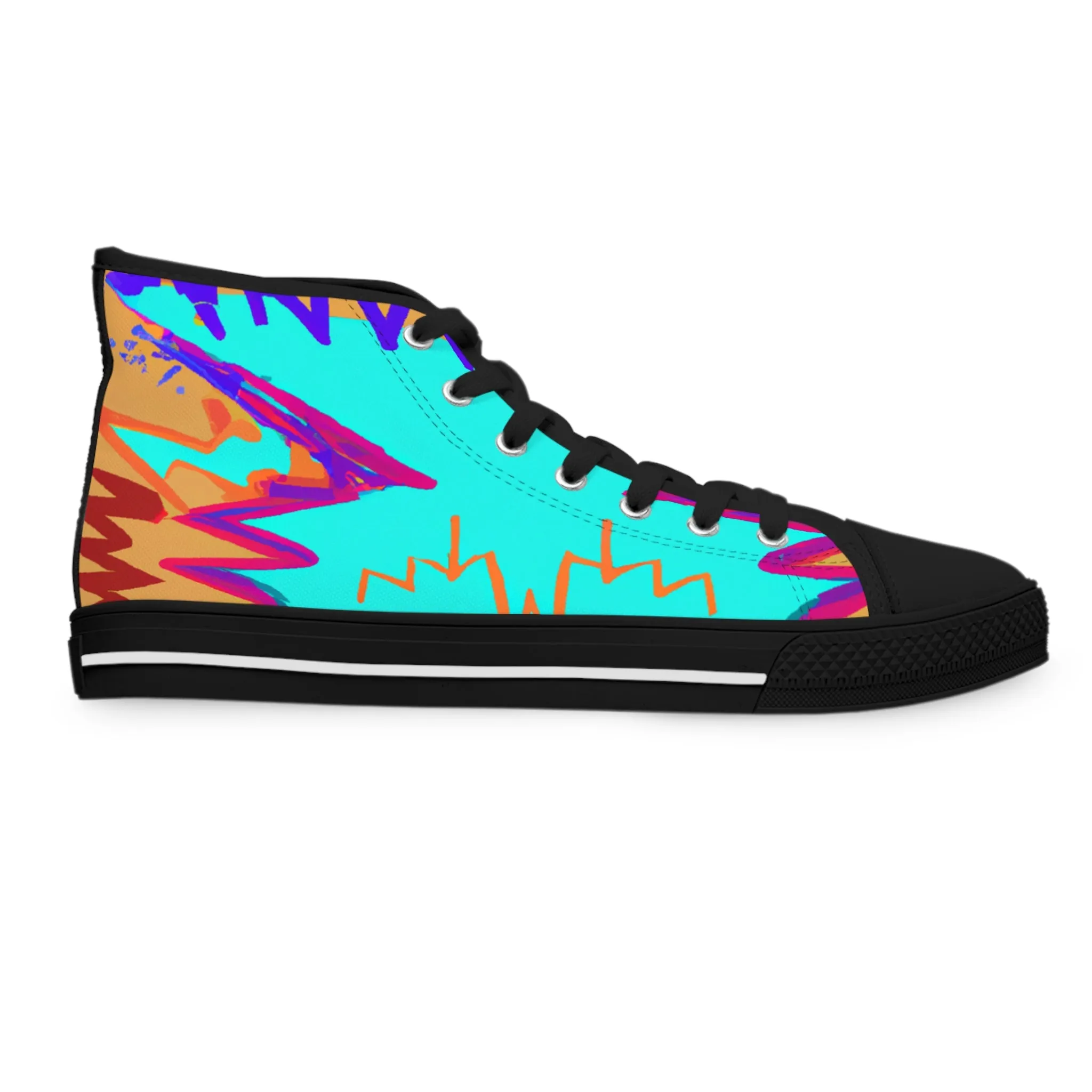 Flamboyant Flossy - high top