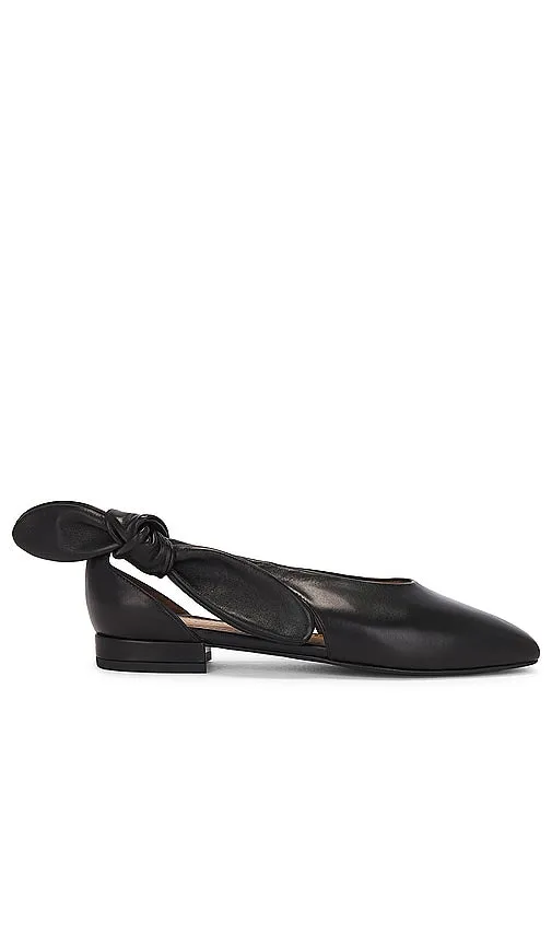Flattered Nancy Flat in Black