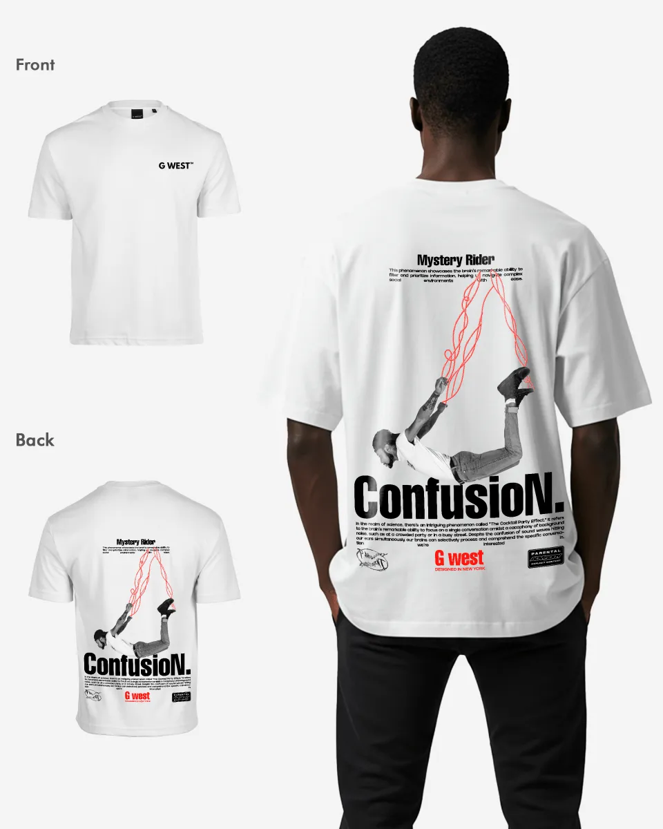 G West Oversized Confusion Tee