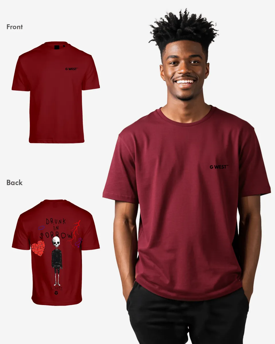 G West Oversized Drunk In Sorrow Tee