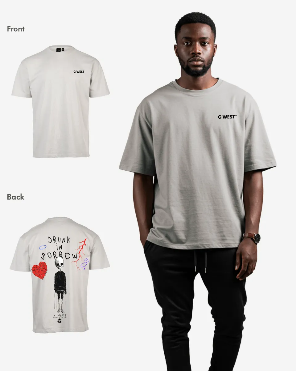 G West Oversized Drunk In Sorrow Tee