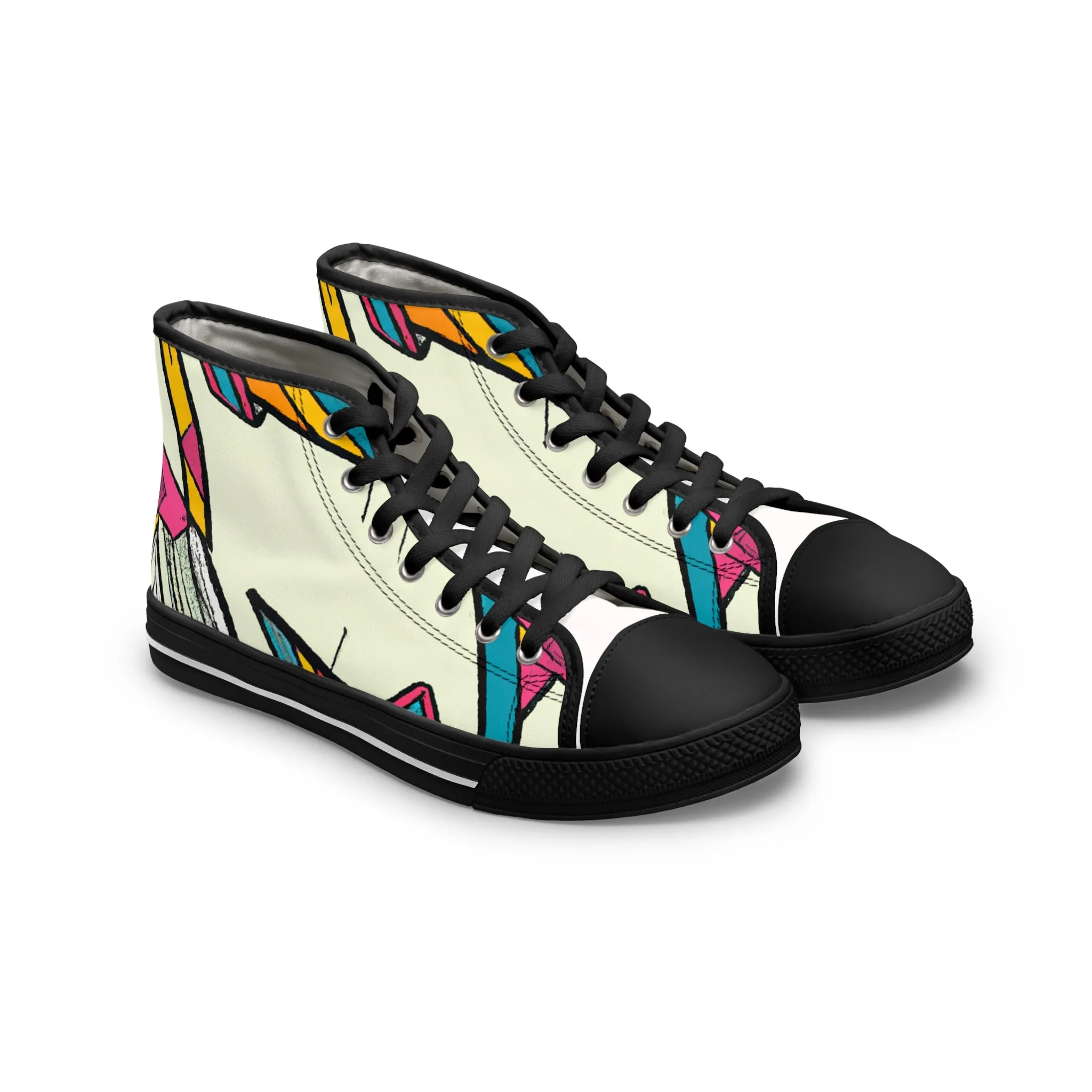 Galaxy Glamour. - high top
