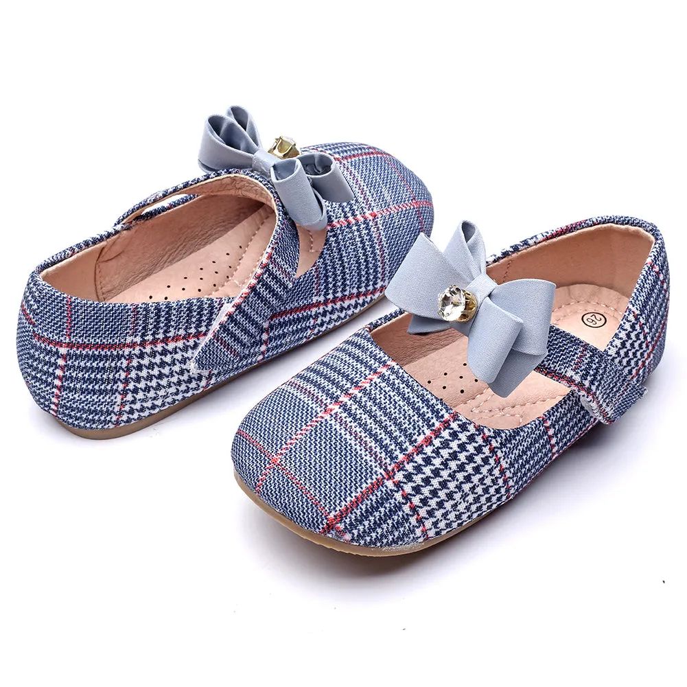 Girl's Marry Jane Flat Slip on School Ballerina Shoes (Toddler/Little Kid)