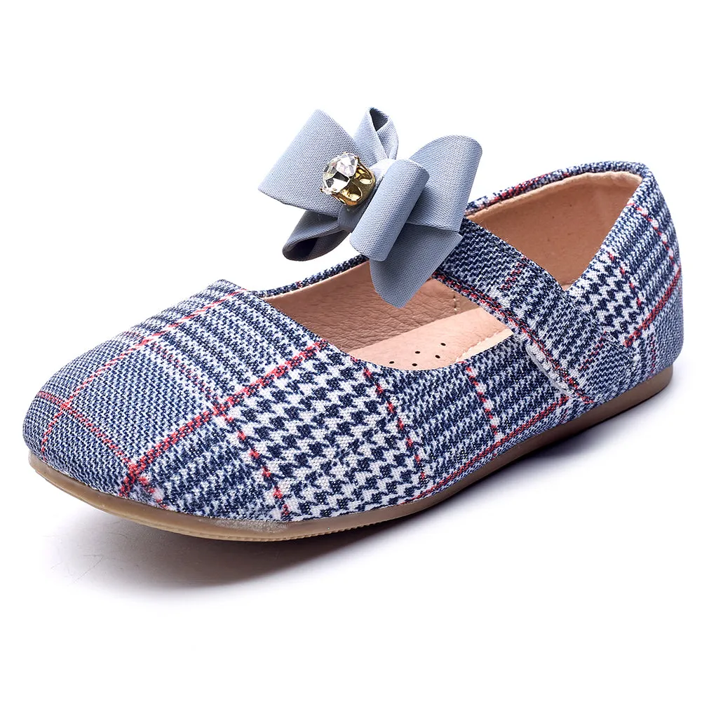 Girl's Marry Jane Flat Slip on School Ballerina Shoes (Toddler/Little Kid)