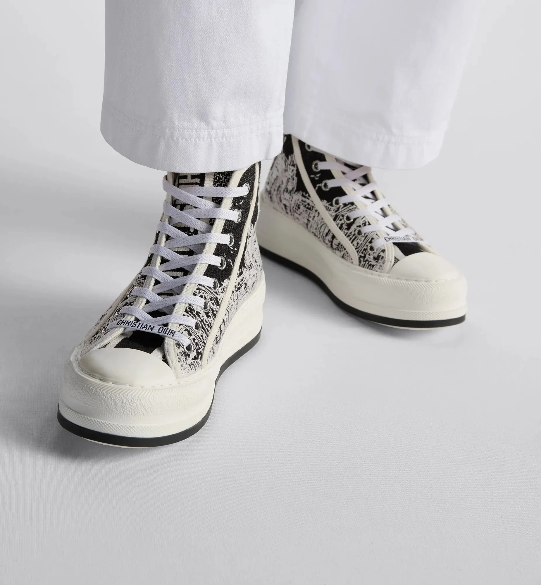 High-Top Platform Sneaker