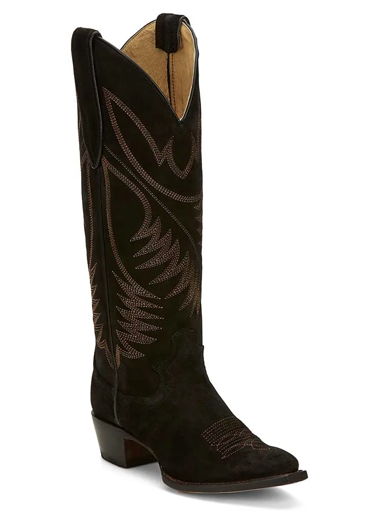 Justin Women's Clara 15 Inch Western Boot Black