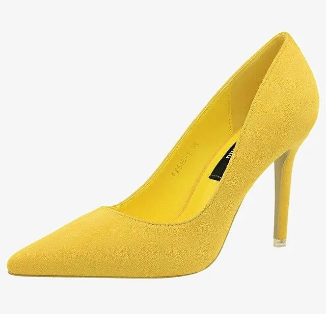 Office Shoes Pointed Toe Summer Heels