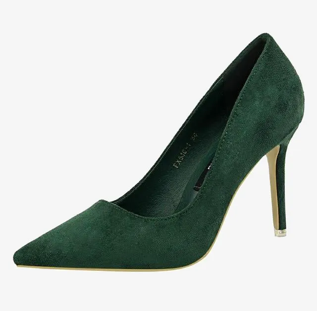 Office Shoes Pointed Toe Summer Heels