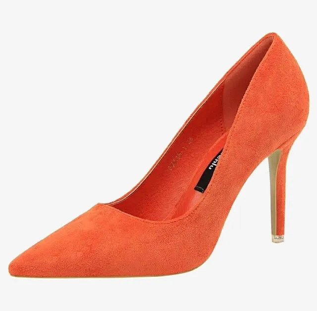 Office Shoes Pointed Toe Summer Heels