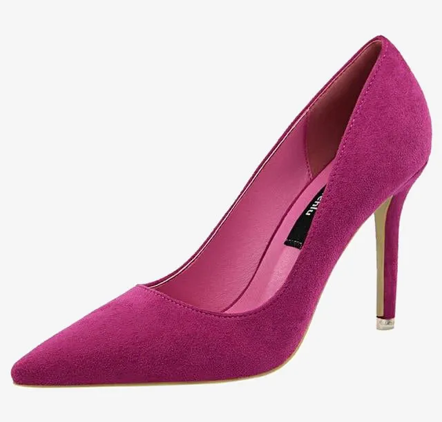 Office Shoes Pointed Toe Summer Heels