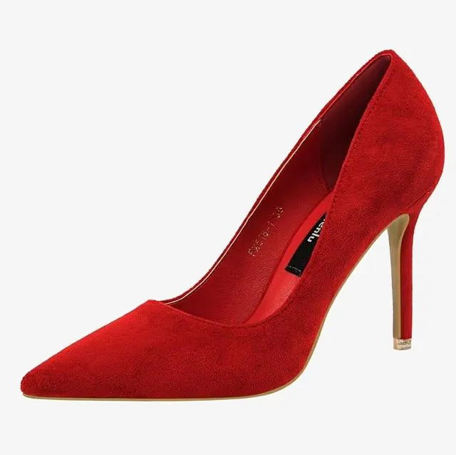 Office Shoes Pointed Toe Summer Heels
