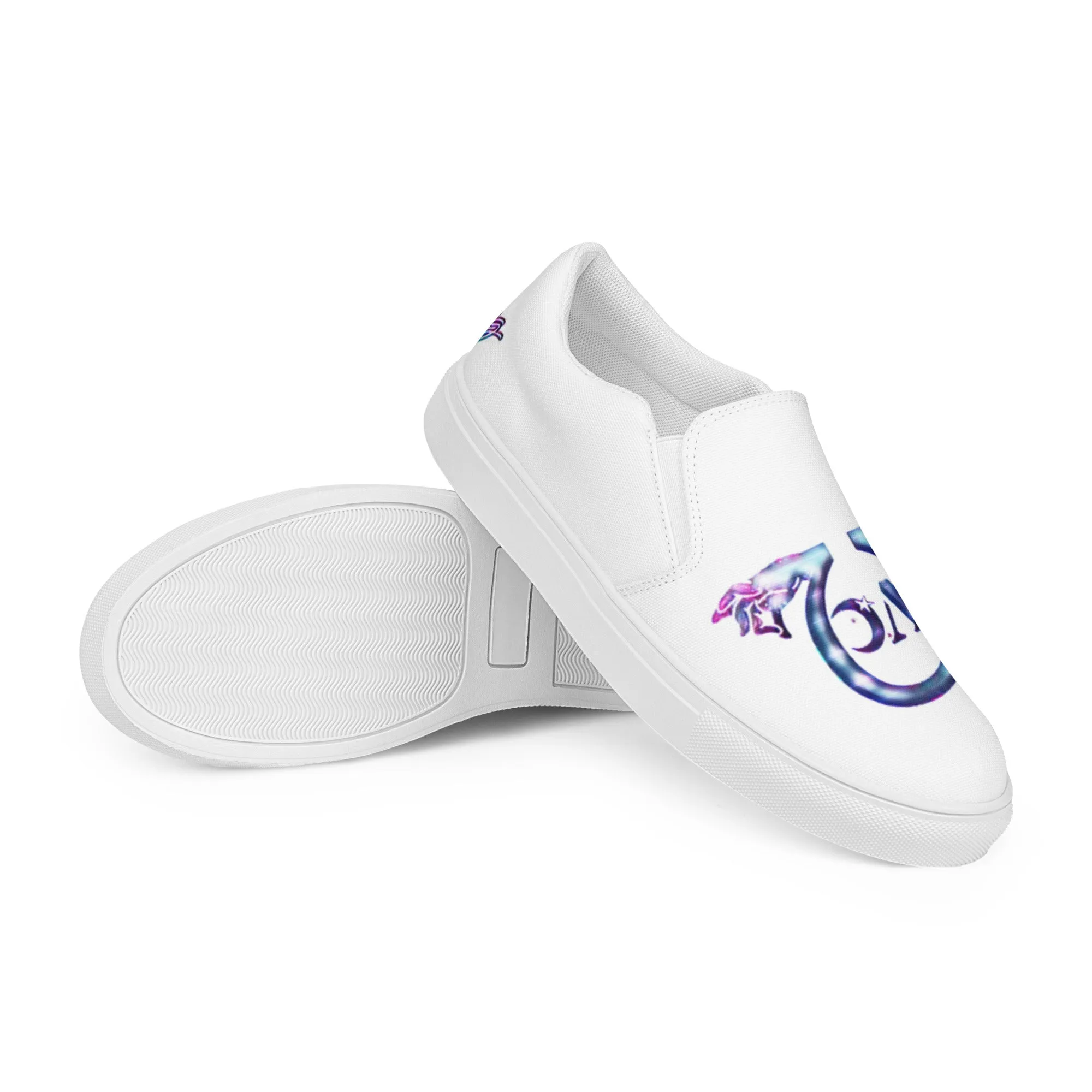 QVC MOTTO slip-on canvas shoes