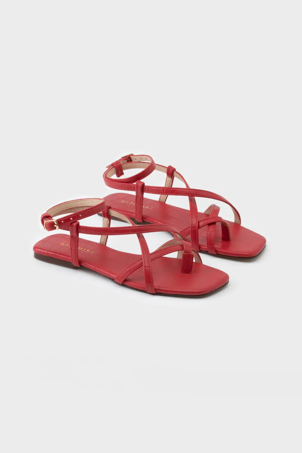 Red Sandals