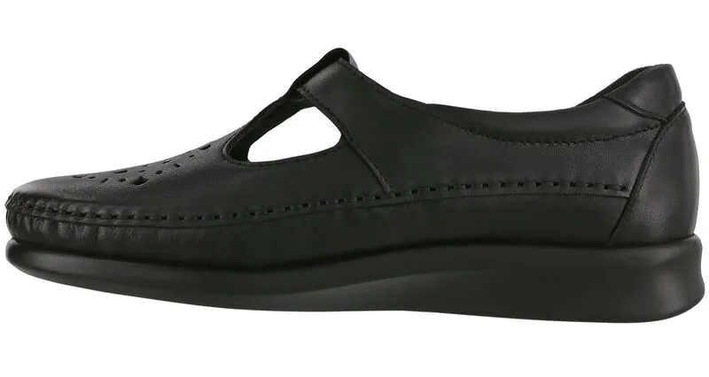 SAS Willow Slip on Loafer-Black