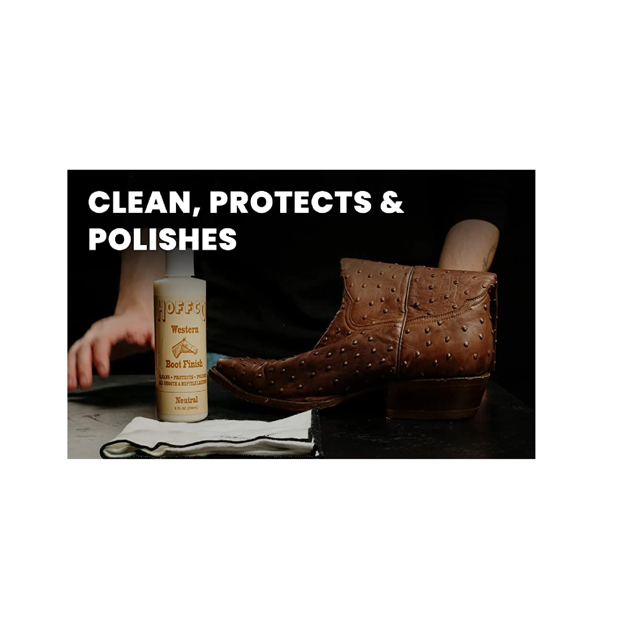 Western Boot Leather Conditioner 8oz Neutral