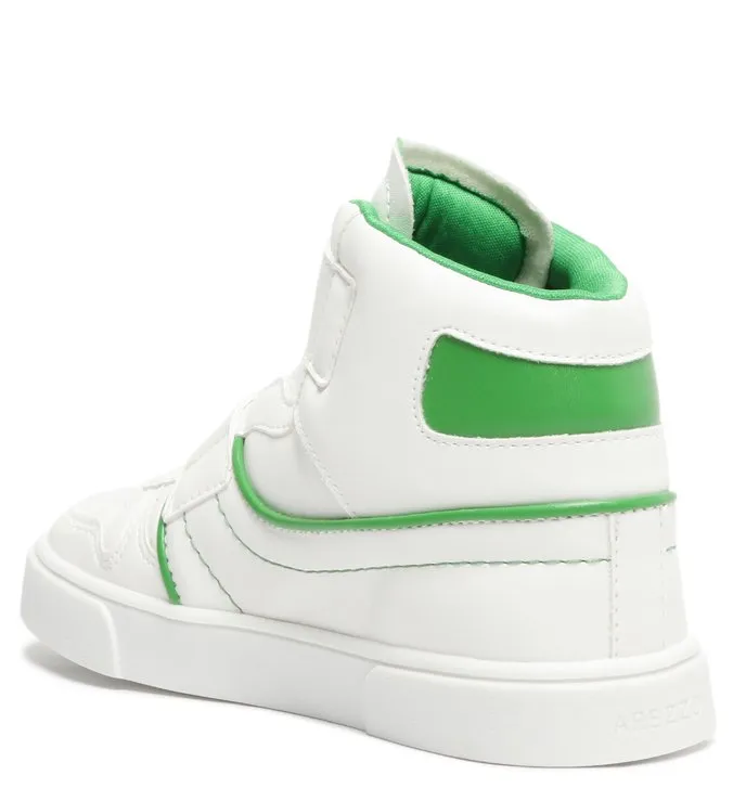 White High Top Green Urban Sneakers