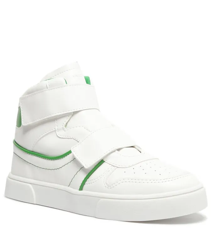 White High Top Green Urban Sneakers
