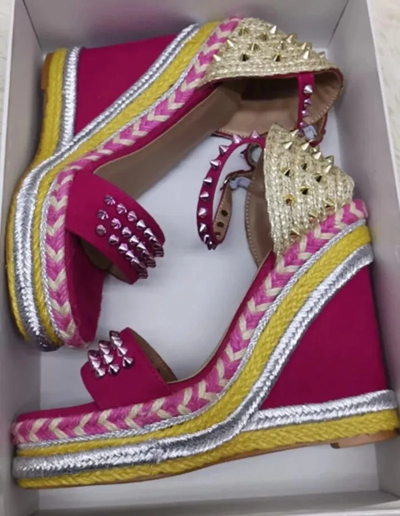 Women's Ankle Strap Wedge Sandals